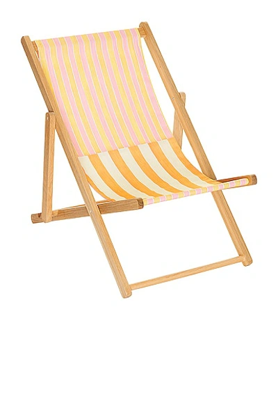 Shop Avalanche X Fwrd Beach Chair In Yellow  Orange  Pink  & Cream