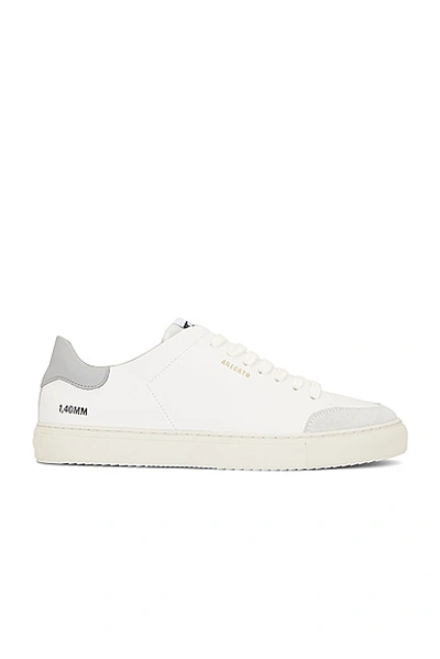 Shop Axel Arigato Clean 90 Triple Sneaker In White & Grey