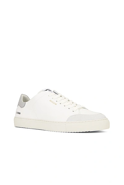 Shop Axel Arigato Clean 90 Triple Sneaker In White & Grey