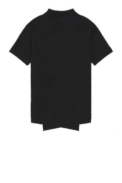 Shop Comme Des Garçons Shirt X Lacoste Polo In Black