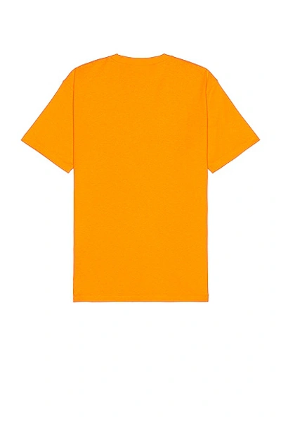 Shop Puma X Pleasures Typo Tee In Orange