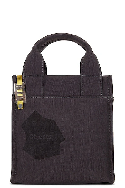 Shop Objects Iv Life Mini Tote In Anthracite Grey