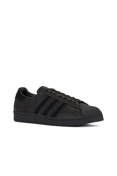 Y-3 Superstar Sneakers In Black