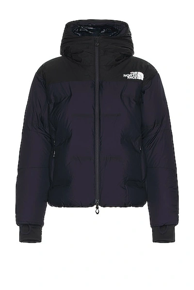 Shop The North Face X Project U Cloud Down Nuptse Jacket In Tnf Black & Aviator Navy