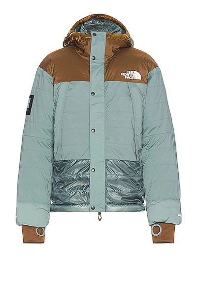 Shop The North Face X Project U 50/50 Mountain Jacket In Concrete Grey & Sepia Brown
