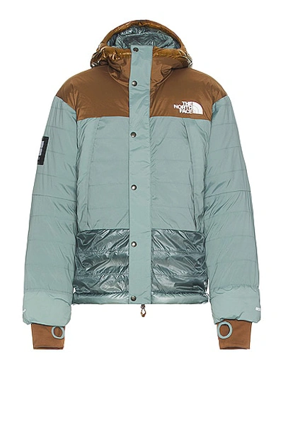 The North Face X Undercover Soukuu Down Jacket In Concrete Grey & Sepia Brown