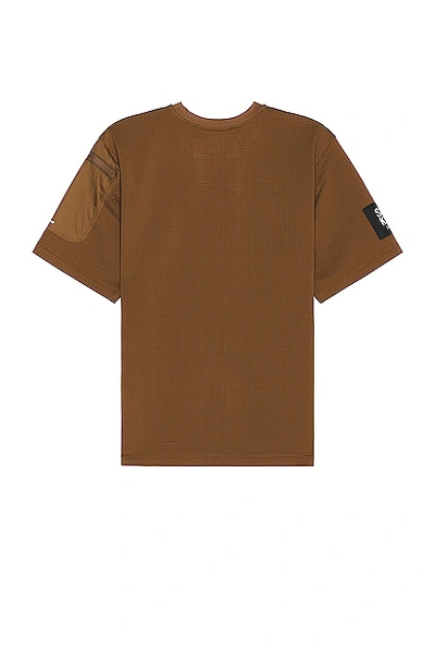 Shop The North Face X Project U Dotknit T-shirt In Sepia Brown