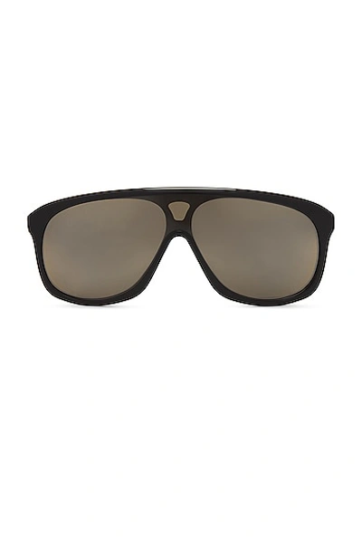 Shop Chloé Jasper Pilot Sunglasses In Brown & Bronze