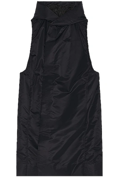 Shop Rick Owens Hooded Liner Jacket In Black