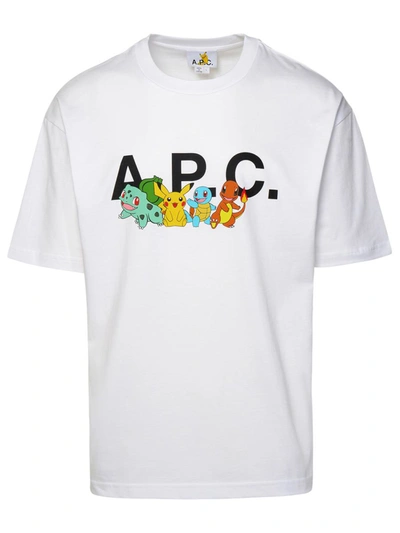 Shop Apc A.p.c. Pokémon T-shirt In White