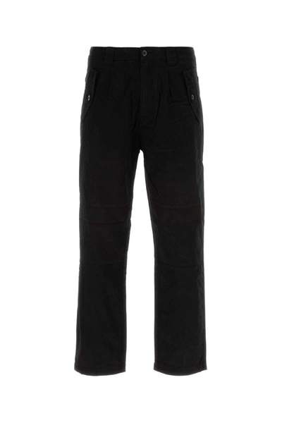 Shop C.p. Company Pants In Black