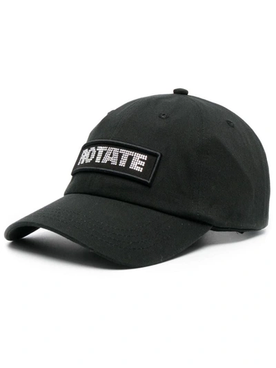 Shop Rotate Birger Christensen Rotate Birgerchristensen Caps & Hats In Black