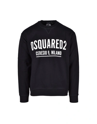 Shop Dsquared2 Mens Black Sweatshirt