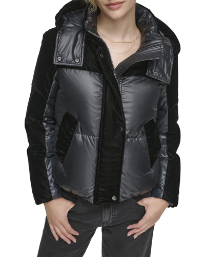 Vega velvet mixed hotsell media down puffer