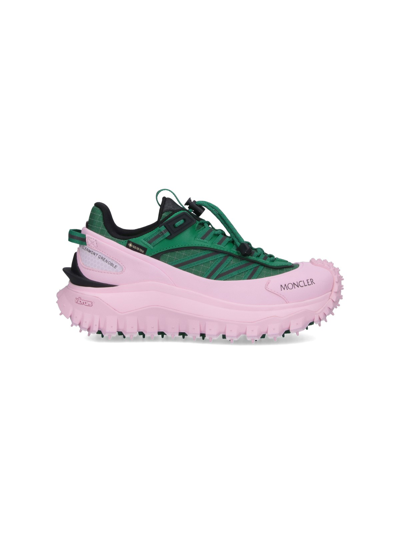 Shop Moncler "trailgrip Gtx" Sneakers In Pink