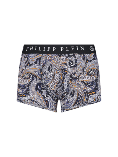 Shop Philipp Plein "briefs" Boxers In Black  