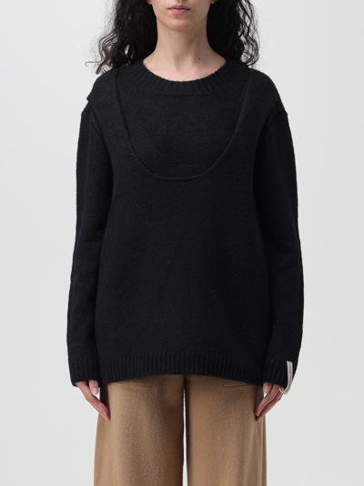 Shop Mar De Margaritas Sweater  Woman Color Black