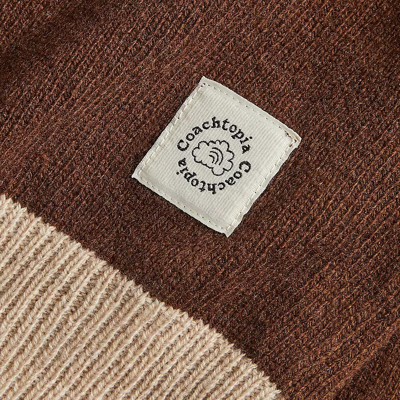 Coach Topia In Dark Brown/camel