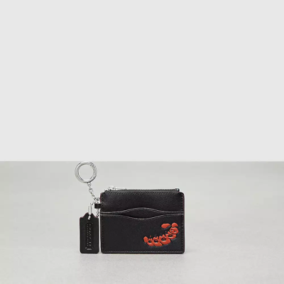 Coach key ring card case hot sale