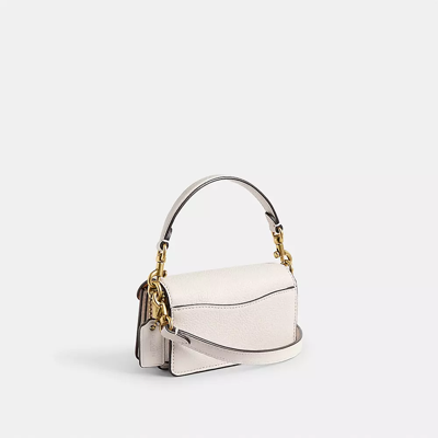 Coach Tabby 12 In Brass/chalk