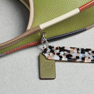 Shop Coach Topia In Olive Green Multi