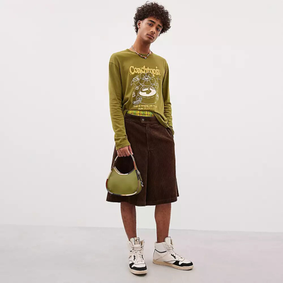 Coach Topia In Olive Green Multi