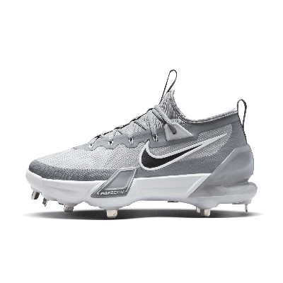 Shop Nike Men's Force Zoom Trout 9 Elite Baseball Cleats In Grey