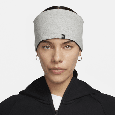 Shop Nike Men's Therma-fit Tech Fleece Headband In Black
