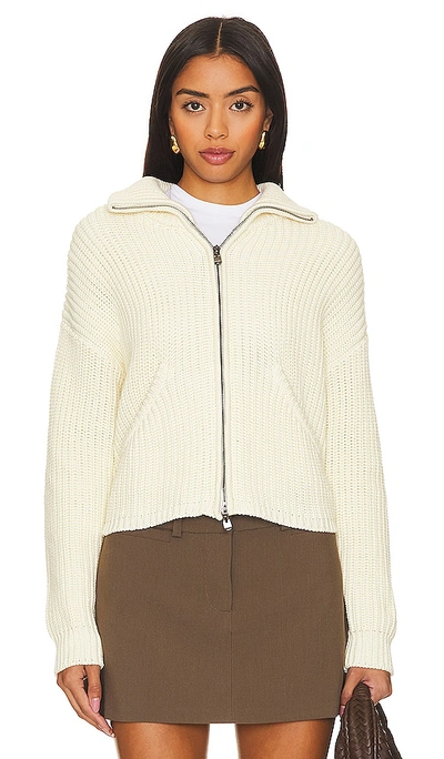 Shop Callahan Maja Cardigan In Cream