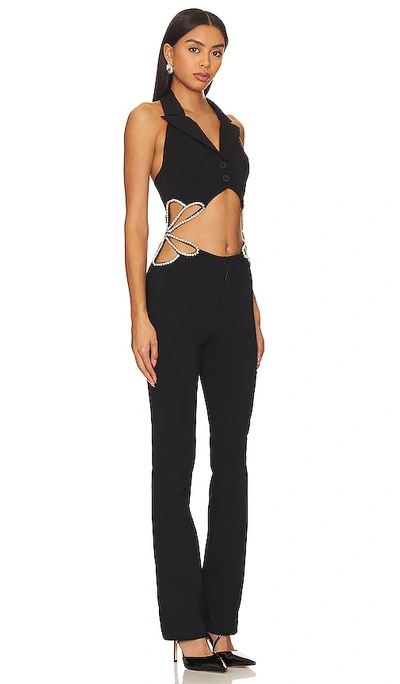 Shop Nbd Ravneet Jumpsuit In Black