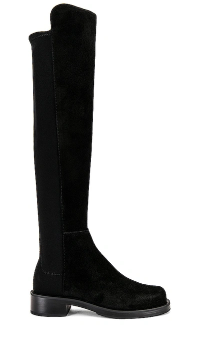Shop Stuart Weitzman 5050 Bold Boot In Black