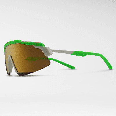Shop Nike Unisex Marquee Mirrored Sunglasses In Green