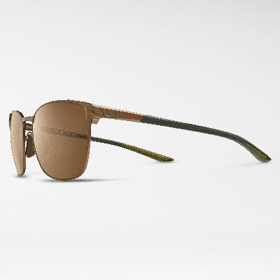 Shop Nike Men's Metal Fusion Mirrored Sunglasses In Brown