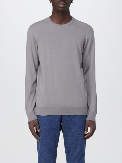 Shop Drumohr Wool Sweater In Smoke Grey