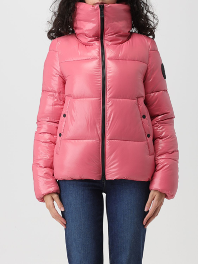 Shop Save The Duck Jacket  Woman Color Pink