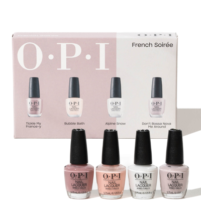 Shop Opi French Soiree Mini Nail Polish Set 4 X 3.75ml