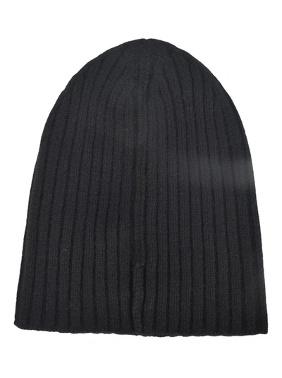 Shop Tom Ford Ribbed-knit Beanie Hat In Black