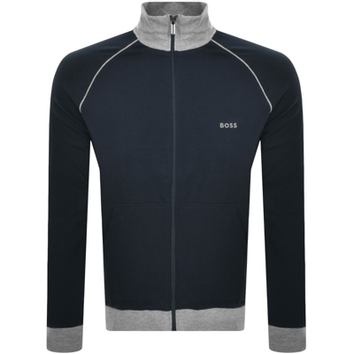 Hugo Boss Boss Lounge Tracksuit Navy In Navy