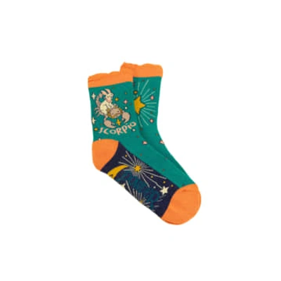 Shop Karabo Scorpio Zodiac Socks From Powder Designs