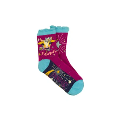 Shop Karabo Taurus Zodiac Socks From Powder Designs