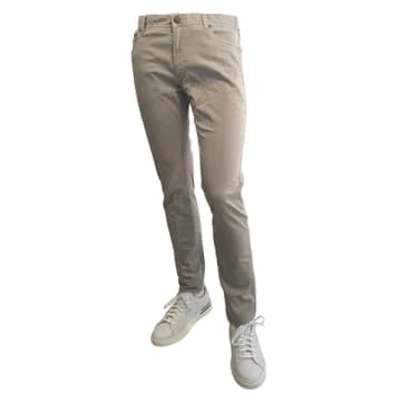 Shop Richard J Brown - Tokyo Model Slim Fit Stretch Cotton Icon Jeans In Sand T252.108 In Brown