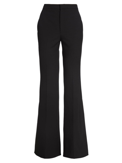 Shop A.l.c Women's Anders Crepe Flared Pants In Black