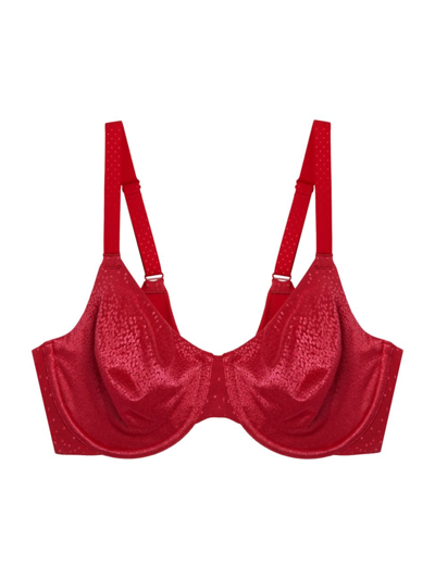 Shop Wacoal Women's Back Appeal Full-coverage Underwire Bra In Barbados Cherry