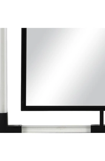 Shop Vivian Lune Home Double Framed Wall Mirror In Black