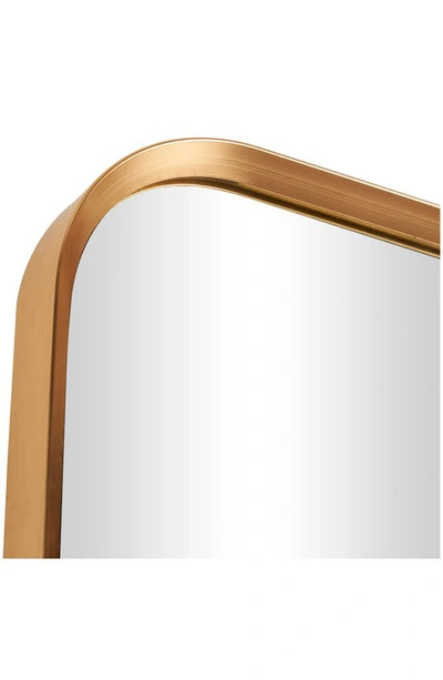 Vivian Lune Home Slim Frame Wall Mirror In Gold