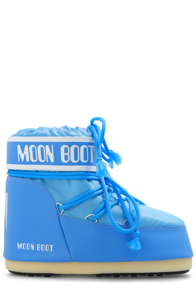 Shop Moon Boot Low Lace In Blue