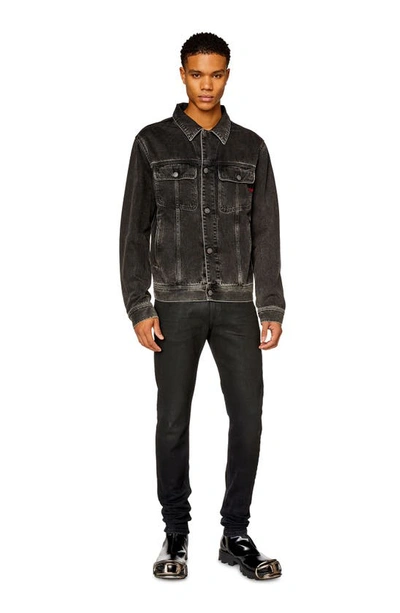 Shop Diesel 1979 Sleenker Skinny Jeans In Black