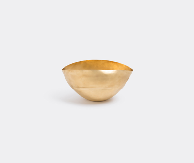 Tom Dixon Decorative Objects Gold 4 In Gold