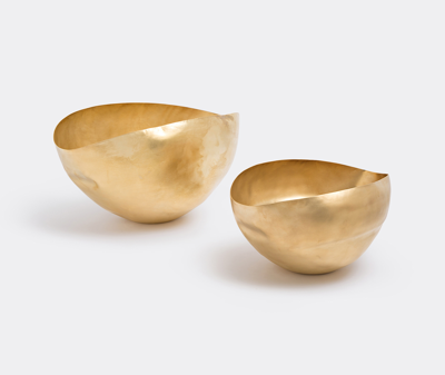 Tom Dixon Decorative Objects Gold 4 In Gold