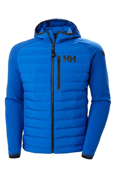 Shop Helly Hansen Arctic Ocean Hybrid Insulated Jacket In Cobalt 2.0